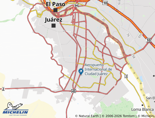 Mappa MICHELIN Pancho Villa - ViaMichelin