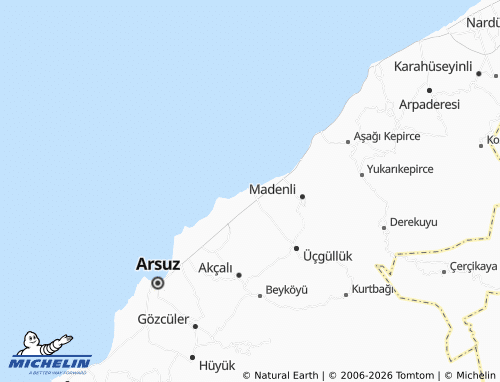 Mappa MICHELIN Gülcihan - ViaMichelin