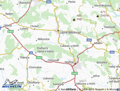 Mappa MICHELIN Tikov - ViaMichelin