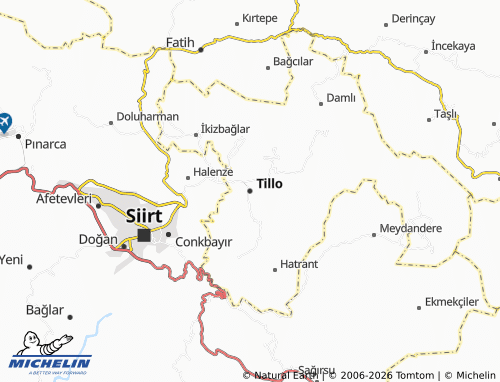 Mapa MICHELIN Tillo - ViaMichelin