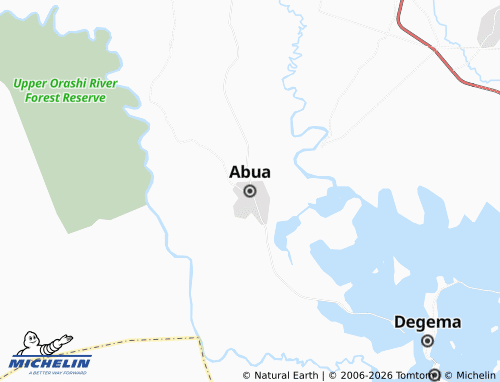 Mapa MICHELIN Abua - ViaMichelin