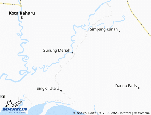 MICHELIN Blok VI Baru map - ViaMichelin
