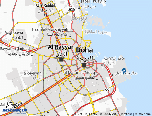 Mapa MICHELIN al-Rumaylah 21 - ViaMichelin