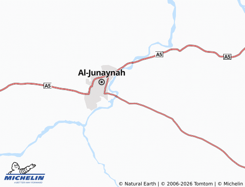 MICHELIN-Landkarte Al Junainah - ViaMichelin