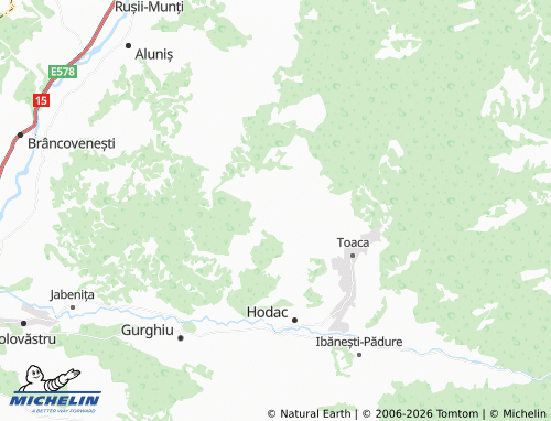Carte MICHELIN Larga - ViaMichelin