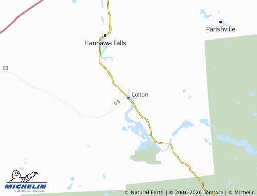 Mapa MICHELIN Colton - ViaMichelin