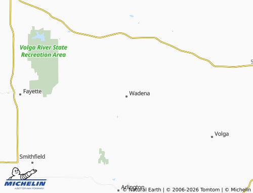 Mappa MICHELIN Wadena - ViaMichelin