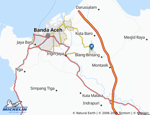 MICHELIN Dham Pulo map - ViaMichelin