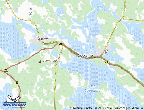 Kaart MICHELIN Leivolankylä - ViaMichelin