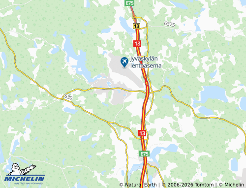 MICHELIN Liinalampi map - ViaMichelin