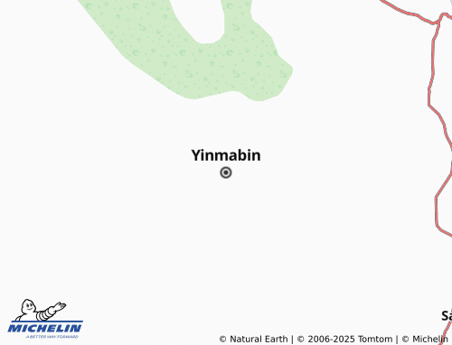 MICHELIN Yinmabin map - ViaMichelin