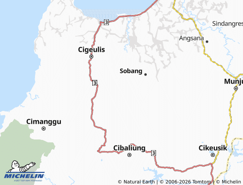Kaart MICHELIN Sinarjaya - ViaMichelin