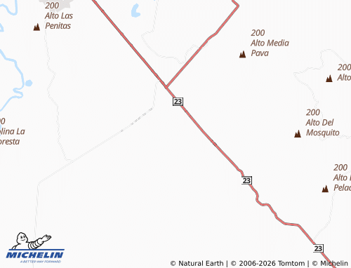 Mapa MICHELIN El Manguito - ViaMichelin