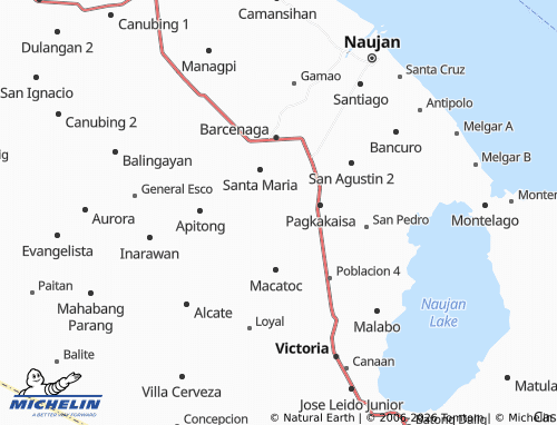 Mappa MICHELIN San Carlos - ViaMichelin