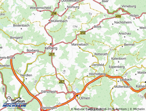 MICHELIN Kolverath map - ViaMichelin