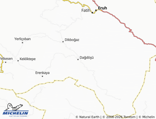 MICHELIN Dağdöşü map - ViaMichelin