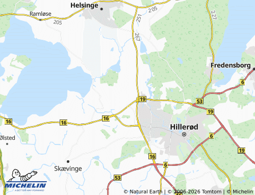 Mappa MICHELIN Tulstrup - ViaMichelin