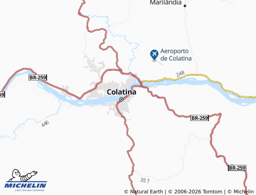 Mapa MICHELIN São Judas Tadeu - ViaMichelin