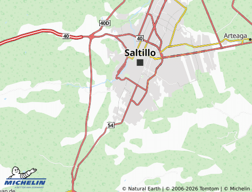 Mapa MICHELIN Parques de la Cañada - ViaMichelin