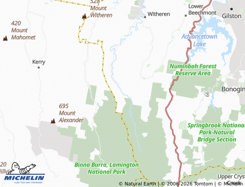 Mappa MICHELIN Illinbah - ViaMichelin