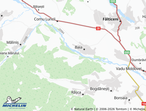 Kaart MICHELIN Bogata - ViaMichelin