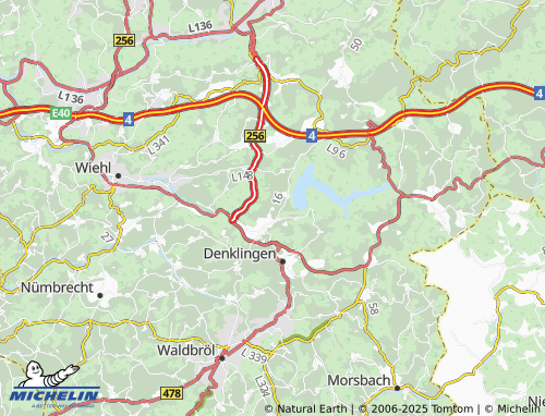 MICHELIN Fürken map - ViaMichelin