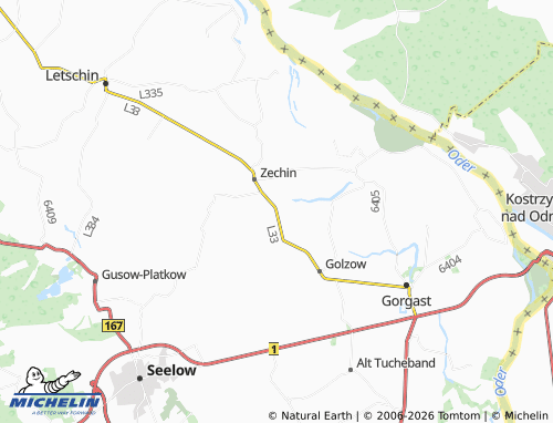 MICHELIN Friedrichsaue map - ViaMichelin