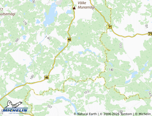 Mappa MICHELIN Kaurutootsi - ViaMichelin
