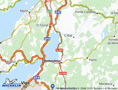 MICHELIN-Landkarte Soutoxusto - ViaMichelin
