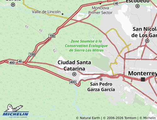 Mappa MICHELIN La Conquista - ViaMichelin