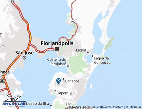 Mappa MICHELIN Pantanal - ViaMichelin