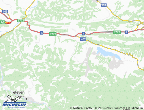 MICHELIN Kirchevo map - ViaMichelin