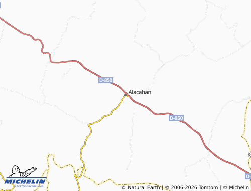 Mappa MICHELIN Alacahan - ViaMichelin