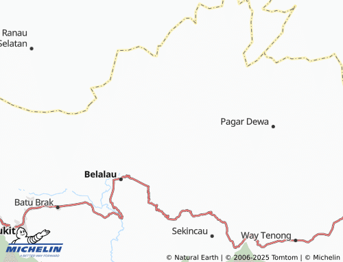 MICHELIN Campang Tiga map - ViaMichelin
