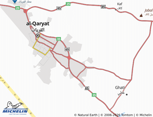 MICHELIN-Landkarte al-Rayyan - ViaMichelin