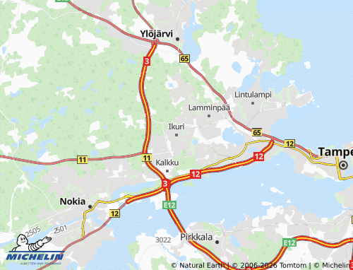 MICHELIN-Landkarte Ikuri - ViaMichelin