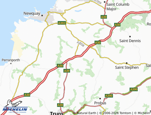 MICHELIN Mitchell map - ViaMichelin