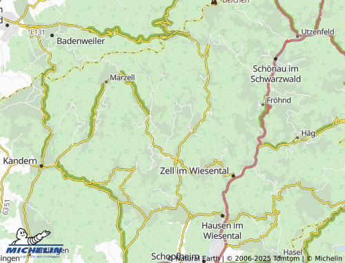 MICHELIN Schwand map - ViaMichelin