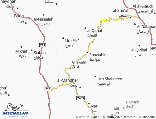 Carte MICHELIN Adman - ViaMichelin