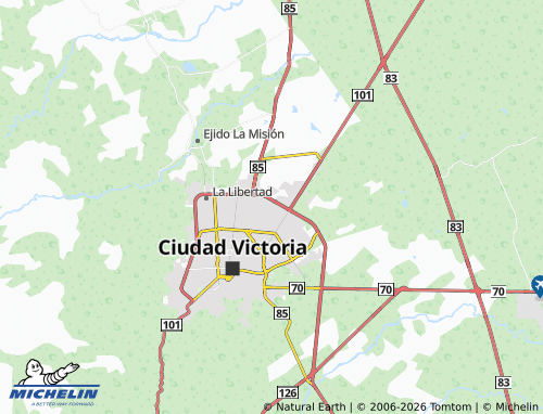 Mappa MICHELIN Colonia 18 - ViaMichelin