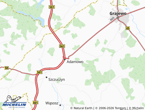 MICHELIN Guty map - ViaMichelin