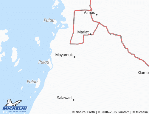 MICHELIN Mayamuk map - ViaMichelin