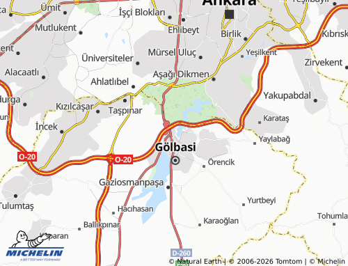 Kaart MICHELIN Şafak - ViaMichelin