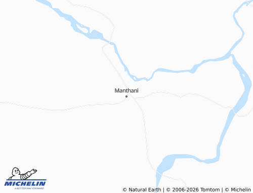 Mappa MICHELIN Manthani - ViaMichelin