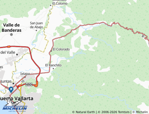 Mappa MICHELIN Santa Cruz de Quelitán - ViaMichelin