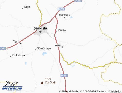 MICHELIN Cemel map - ViaMichelin