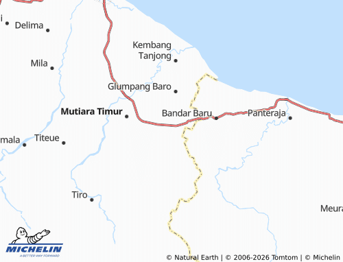 MICHELIN Panjoe map - ViaMichelin