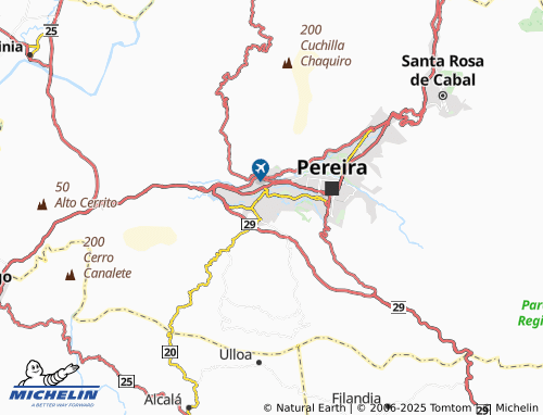 MICHELIN Quintas de la Acuarela map - ViaMichelin