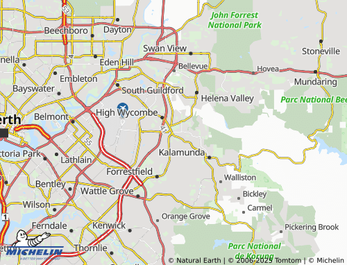 MICHELIN Maida Vale map - ViaMichelin