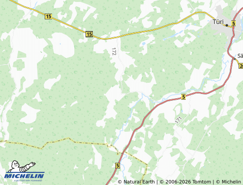 Mapa MICHELIN Karjaküla - ViaMichelin